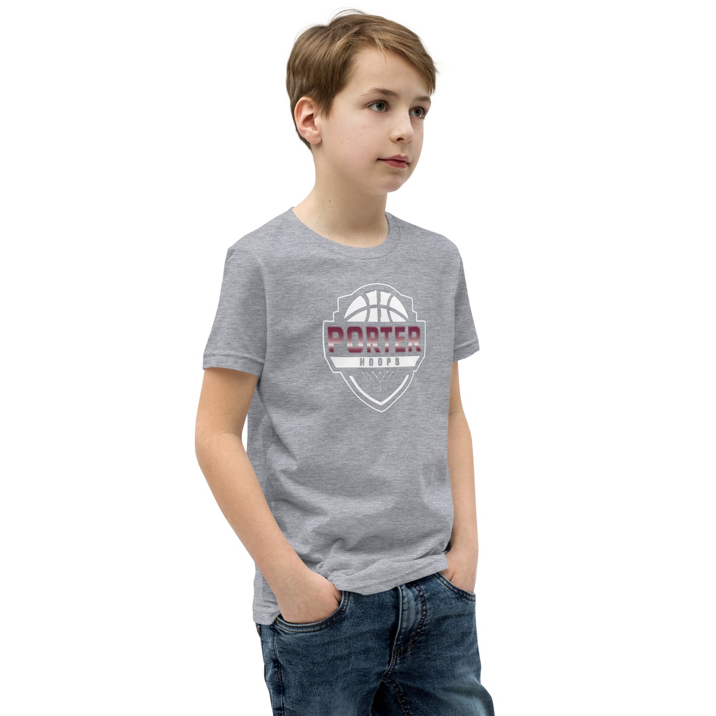 Youth Short Sleeve T-Shirt-Porter Logo